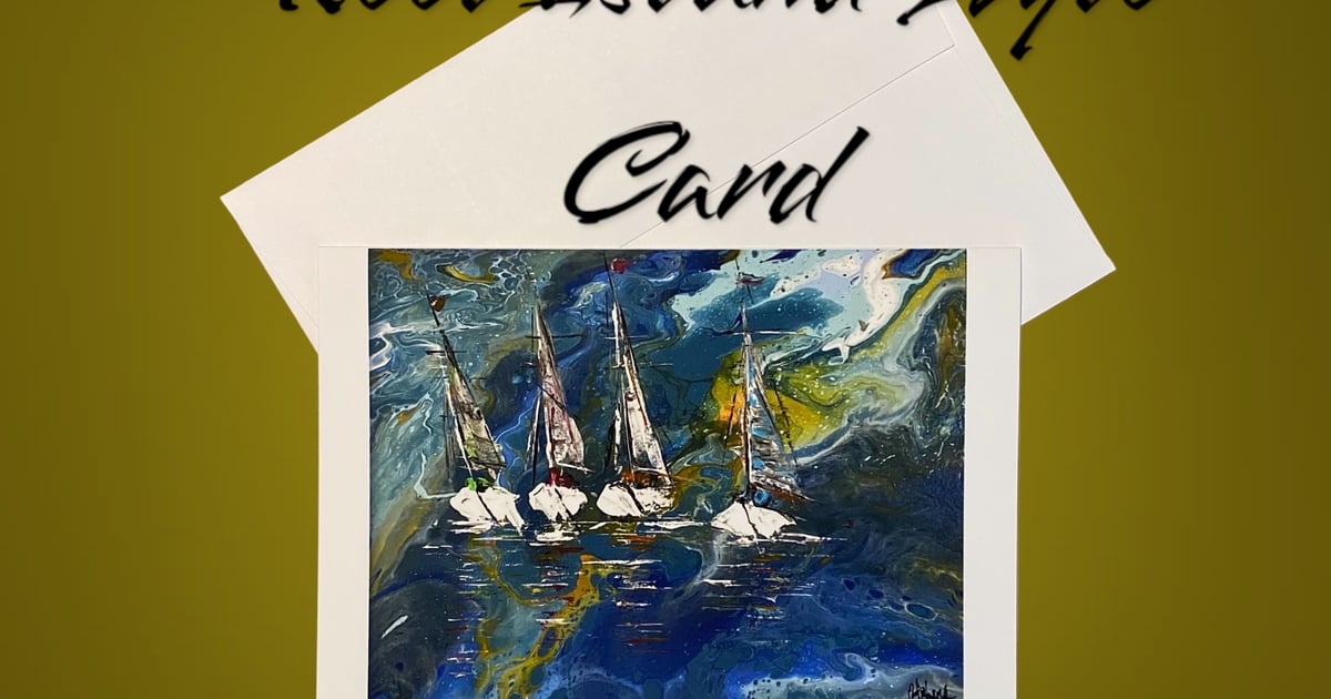 Card 4 sail reel island style